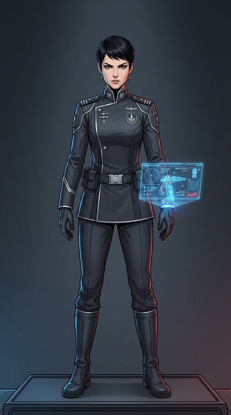 Captain Elara Voss