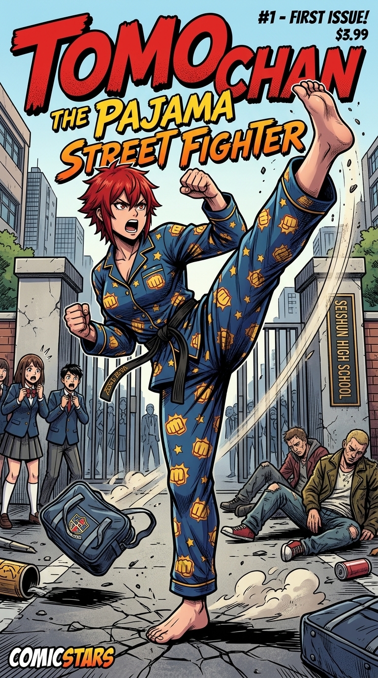 Tomo Chan The Pajama Street Fighter