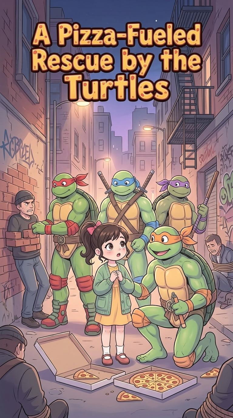 A Pizza-Fueled Rescue by the Turtles
