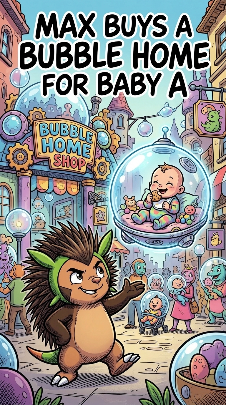 Max Buys a Bubble Home for Baby A